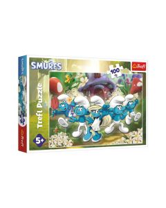 TREFL Puzzle Štrumfovi - 100 delova - 103348-16487