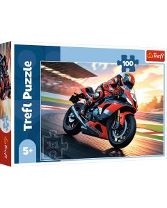 TREFL Puzzle Brzi motocikli - 100 delova - 103349-16489