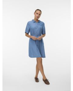VERO MODA Ženska plava haljina bree