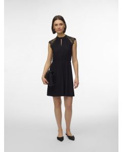 VERO MODA Ženska crna haljina milla