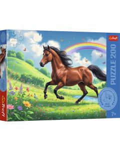 TREFL Puzzle Veličanstveni konj - 200 delova - 103465-13355