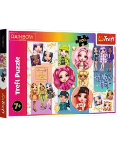 Puzzle 200 reinbow high