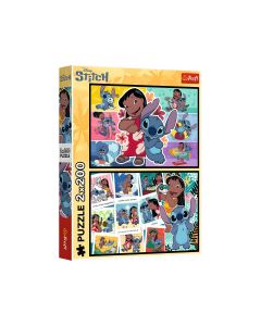 TREFL Puzzle Lilo & Stitch - 2x200 delova - 103560-T13334