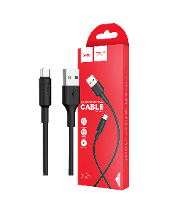 HOCO Kabl X25 Soarer USB tip C, crna
