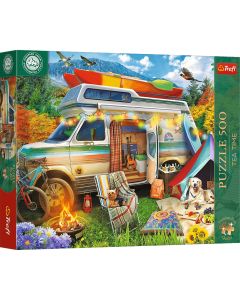 TREFL Puzzle Tea Time: Camper 37611 - 500 delova
