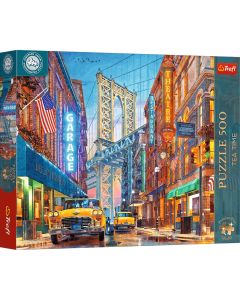 TREFL Puzzle Tea Time: View of the Manhattan Bridge 37613 - 500 delova