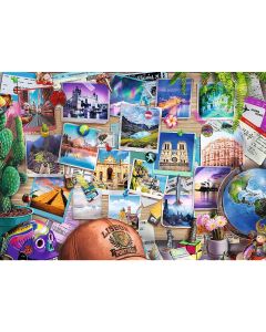 TREFL Puzzle Tea Time: Travel Memories 37616 - 500 delova