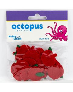 OCTOPUS Dekorativne jabuke 2.5x2.5cm  25kom unl-1683 - 103725-1