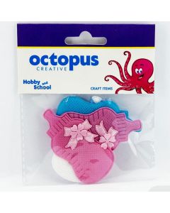 OCTOPUS Dekorativna flašica 3.4x6.5cm 4kom unl-1687 - 103729