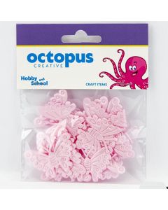 OCTOPUS Dekorativni leptir 4.2x3cm 20kom unl-1689 - 103731