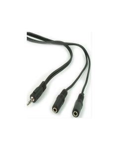 GEMBIRD Audio kabl adapter CCA-415 sa 2x 3.5 mm na 1x 3.5mm, 5m, crna - 103758