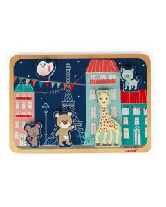 JANOD Drvene slagalice - Sophie la girafe