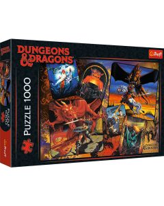 TREFL Puzzle The Origins of Dungeons & Dragons 10739 - 1.000 delova