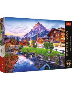TREFL Puzzle Alpine town, Switzerland 10854 - 1.000 delova