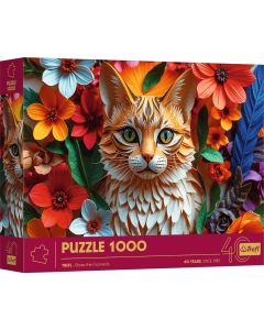TREFL 3D Puzzle 40th anniversary of Trefl - Cat 40040 - 1.000 delova