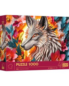 TREFL 3D Puzzle 40th anniversary of Trefl - Wilk 40041 - 1.000 delova