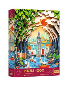 TREFL 3D Puzzle 40th anniversary of Trefl - London 40043 - 1.000 delova