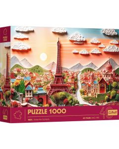 TREFL 3D Puzzle 40th anniversary of Trefl - Paris 40044 - 1.000 delova
