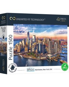 TREFL Puzzle New York Manhattan,  USA -1.500 delova - 103816-T26189