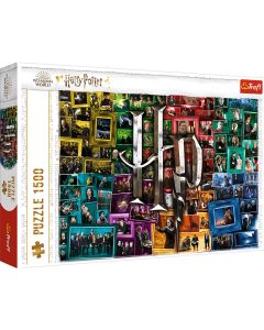 TREFL Puzzle Harry Potter: Through the Films 26185 - 1.500 delova