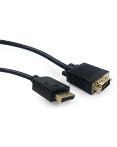 GEMBIRD CCP-DPM-VGAM-6 DisplayPort to VGA adapter cable, black, 1.8 m - 103881