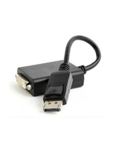 GEMBIRD A-DPM-DVIF-03 DisplayPort v.1.2 to Dual-Link DVI adapter cable, black - 103888