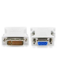 GEMBIRD A-DVI-VGA Adapter DVI-I 24+5-pin male to VGA 15-pin HD (3 rows) female DVI-I - 103901