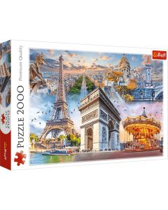 TREFL Puzzle Weekend in Paris 27125 - 2.000 delova
