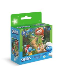 OSTALO PUZZLE THE SMURFS 24PCS 200695