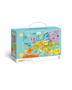 DODO Puzzle Mapa Evrope - 100  delova - 104-300124