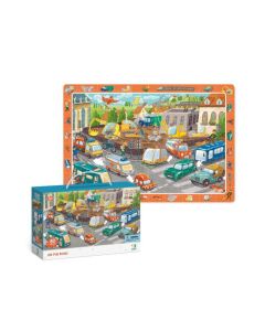 DODO Puzzle Prevozna sredstva i radne mašine -  80 delova - 104-300370
