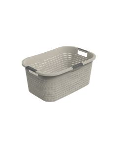 ROTHO Korpa za veš 40L Country, krem - RLC40C