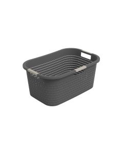 ROTHO Korpa za veš 40L Country, siva - RLC40A