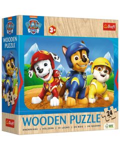 TREFL Drvene puzzle Paw Patrol 20265 - 24 dela