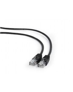GEMBIRD PP12-0.5M/BK Mrezni kabl, CAT5e UTP Patch cord 0.5m black - 104479