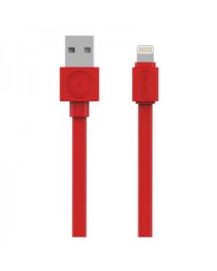 ALLOCACOC DESIGNNEST Lighting flat usb kabl 10451RD/LGHTBC, crveni - 10451RD-LGHTBC