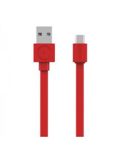 ALLOCACOC DESIGNNEST Flat micro usb kabl 10452RD/USBMBC, crveni - 10452RD-USBMBC