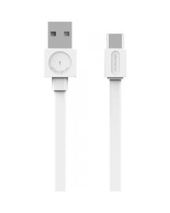 ALLOCACOC DESIGNNEST Flat micro usb kabl 10452WT/USBMBC, beli - 10452WT-USBMBC
