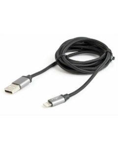 GEMBIRD USB kabl na Lightning, CCB-mUSB2B-AMLM-6, pleteni, 1.8 m, crna - 104576