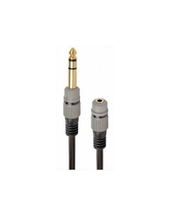 GEMBIRD Audio kabl adapter sa 6.35mm na 3.5mm, 0.2m - 104586