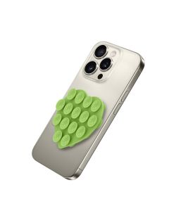 CELLY Silikonski držač u obliku srca, zelena