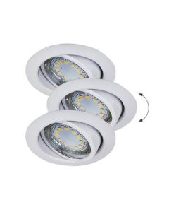 Rabalux Ugradna i nadgradna rasveta Lite GU10 1x MAX 50W bela (1049) - 1049-1-1