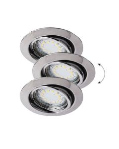 Rabalux Ugradna i nadgradna rasveta Lite GU10 1x MAX 50W hrom (1050) - 1050-1-1