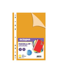 OCTOPUS Fascikla A4 polumehanika sa 11 rupa 25/1 narandžasta unl-1826 - 105291