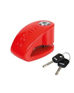 LAMPA Stone disk katanac red - 10588LAMRD