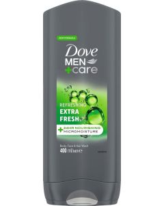 DOVE Men Gel za tuširanje REFRESHING EXTRA FRESH, 400 ml - 10595M