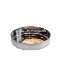 BRIO Metallica - Tepsija za pečenje, duboka, inoks – Ø36x7.8cm