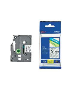 TZe-121 crna na prozirno 9mm - 0161