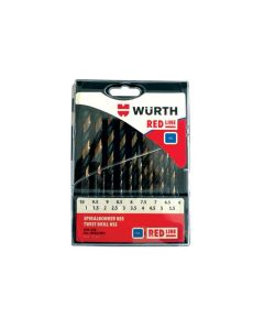 WURTH Set spiralnih burgija HSS 1 - 10mm Red line 19kom - 06247001