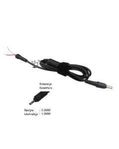 DC kabl sa konektorom punjenja 3.0 x 1.0mm - 106450